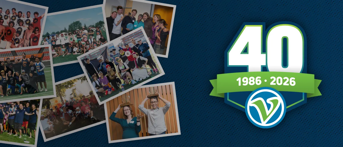 Vancouver Ultimate's 40th Anniversary Logo